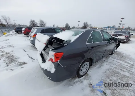 2012 Toyota Camry Le from USA, damaged, VIN 4T4BF1FK4CR228670